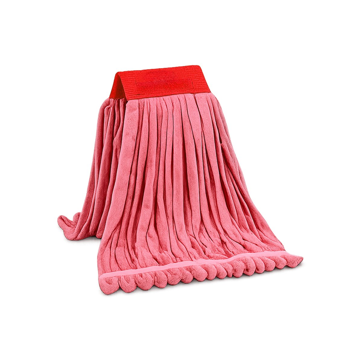 MICROFIBER WET MOP REFILL RED HUGO