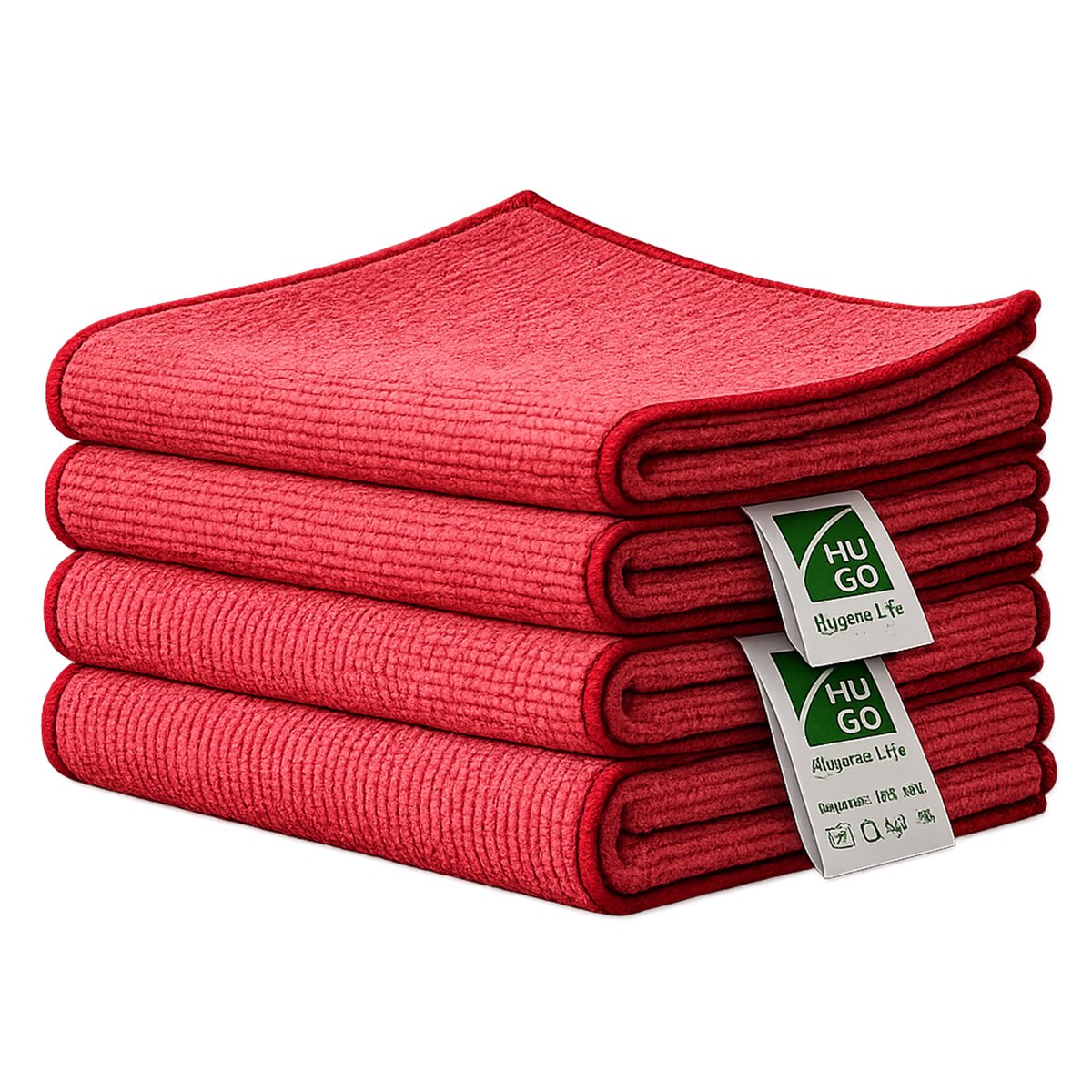 MICROFIBER DUSTER HUGO RED