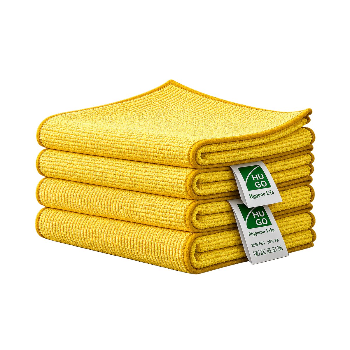 MICROFIBER DUSTER HUGO YELLOW