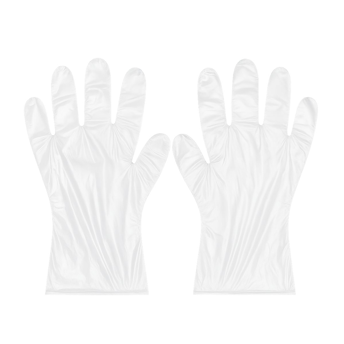 HAND GLOVES PLASTIC (DISPOSABLE)