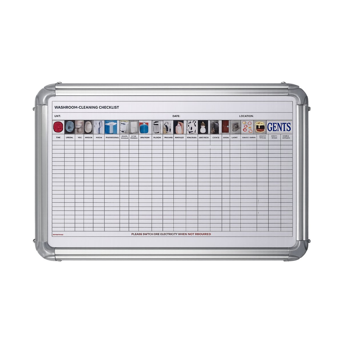 ECO FRIENDLY CHECK LIST HOLDER HUGO