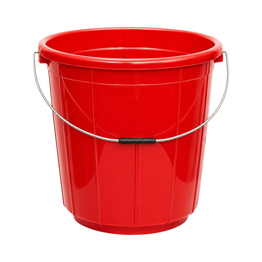 BUCKET 25 LTR RED