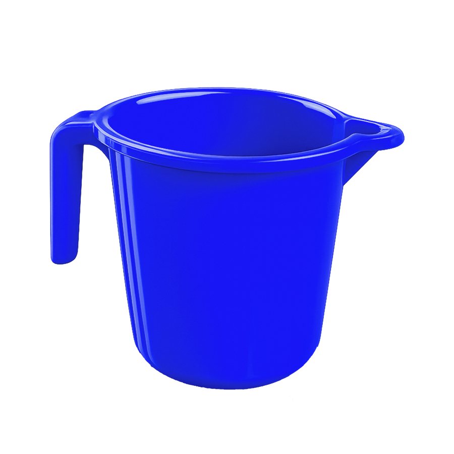 PLASTIC MUG BLUE