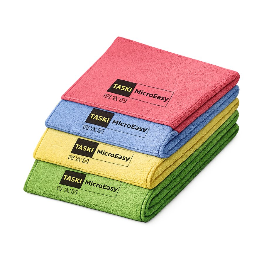 TASKI MICROFIBER CLOTH (BLUE/ RED/ GREEN/ YELLOW/ WHITE)
