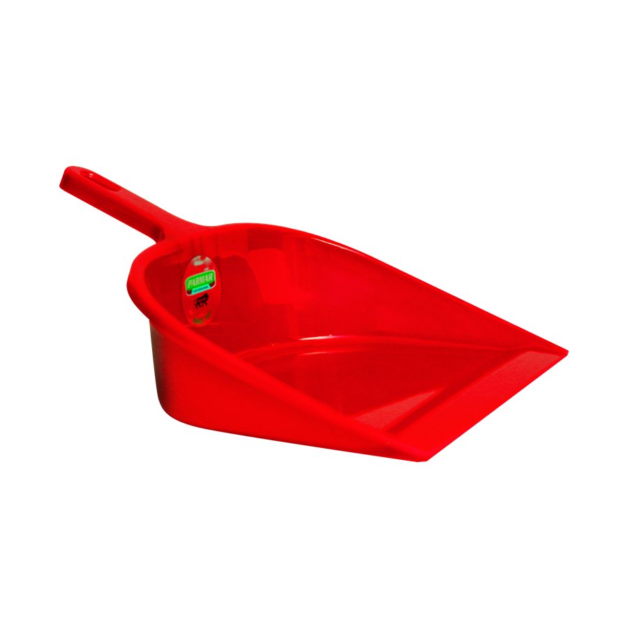 DUST PAN PLASTIC RED