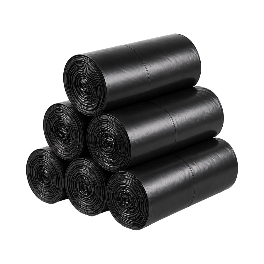 GARBAGE BAGS 19 X 21 BIO DEGRADABLE BLACK HUGO