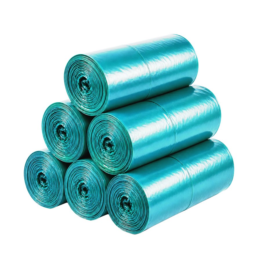 GARBAGE BAGS 19 X 21 BIO DEGRADABLE BLUE HUGO