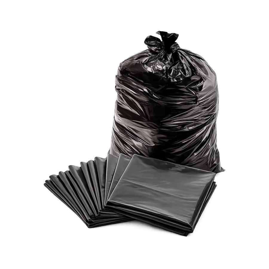 GARBAGE BAGS 30 X 50 BIO DEGRADABLE BLACK HUGO KG