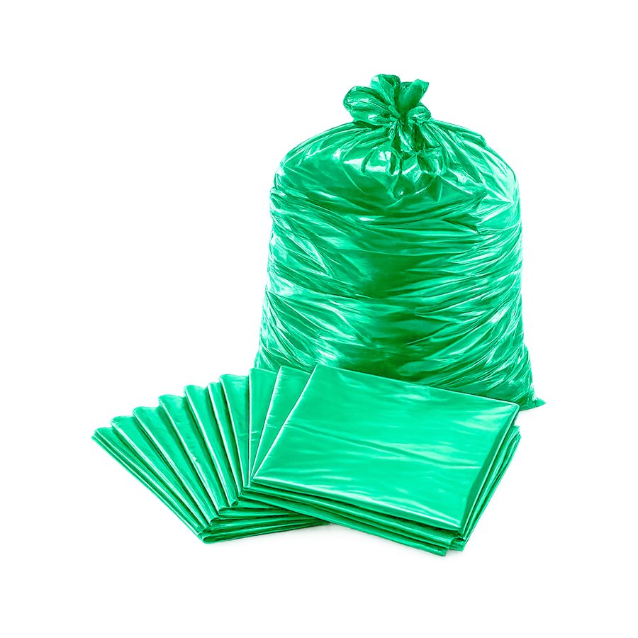 GARBAGE BAGS 40 X 50 BIO DEGRADABLE GREEN HUGO KG