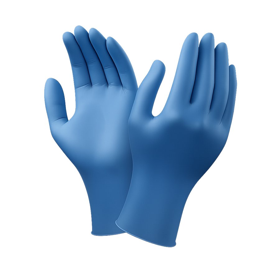 SURGICAL HAND GLOVES BLUE