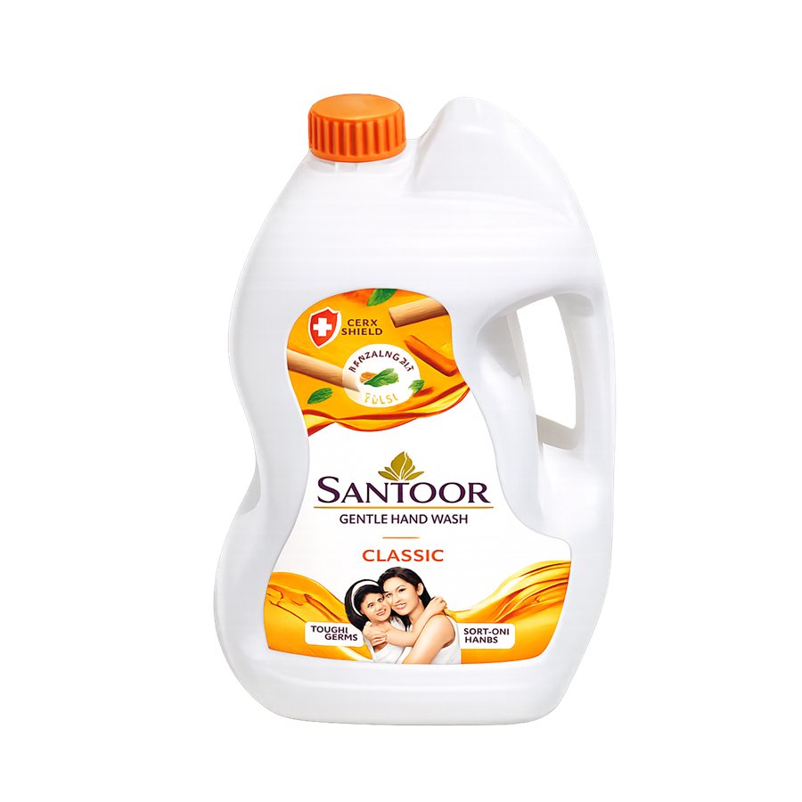 SANTOOR HAND WASH 5 LTR