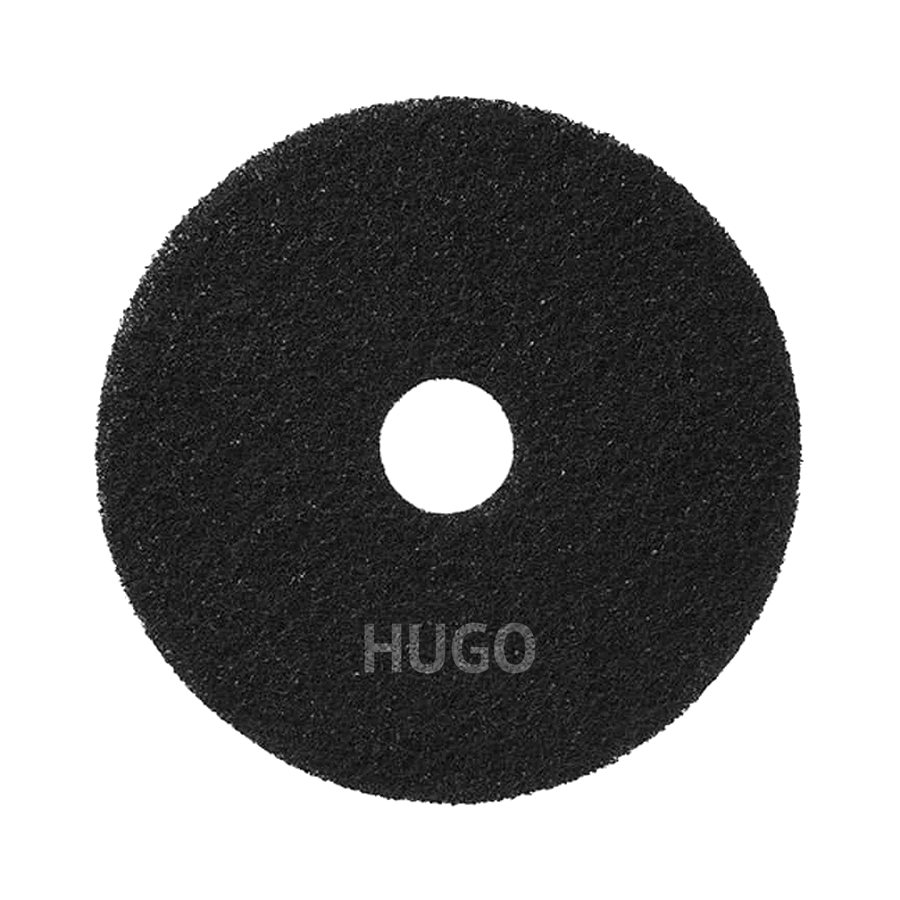 SCRUBING PAD (HUGO) 17'' BLACK