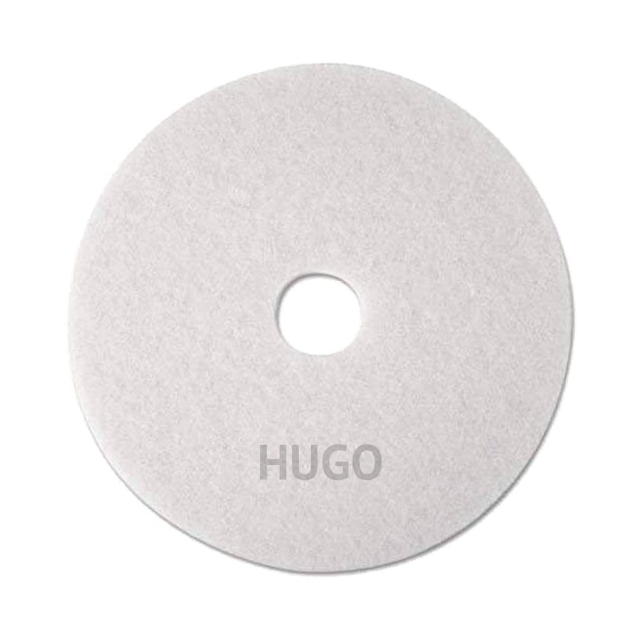 SCRUBING PAD (HUGO) 17'' WHITE