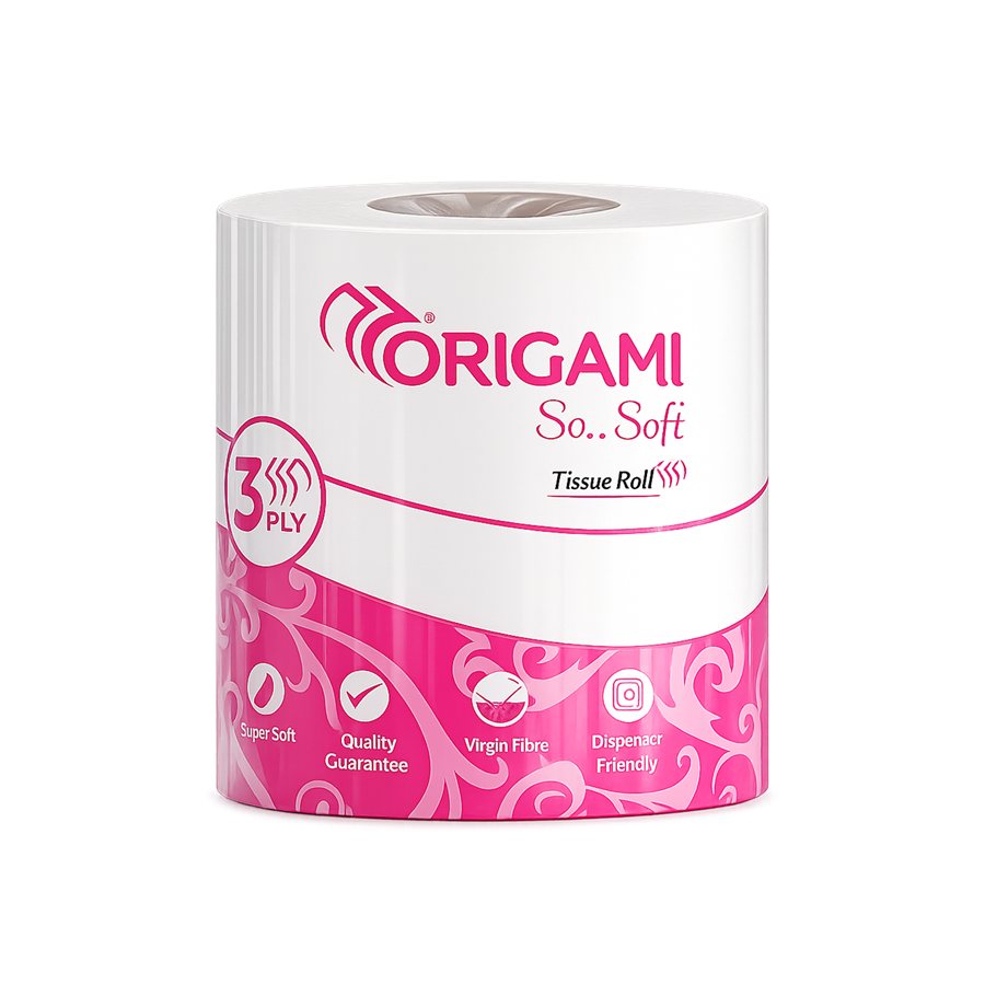 TISSUE ROLL ORIGAMI 350 PULLS