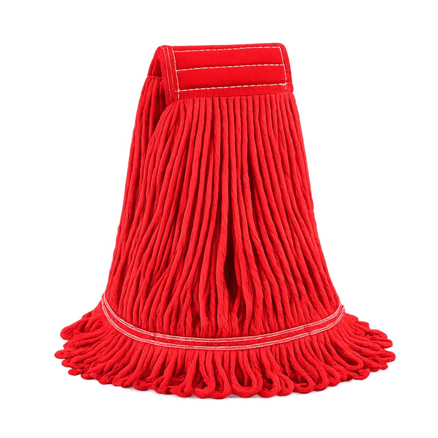 WET MOP REFILL FLAT LOOPED HUGO RED